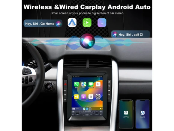 9.7-Inch Car Stereo for Ford Edge (2011–2014) — Car Infotainment System, ilepo
