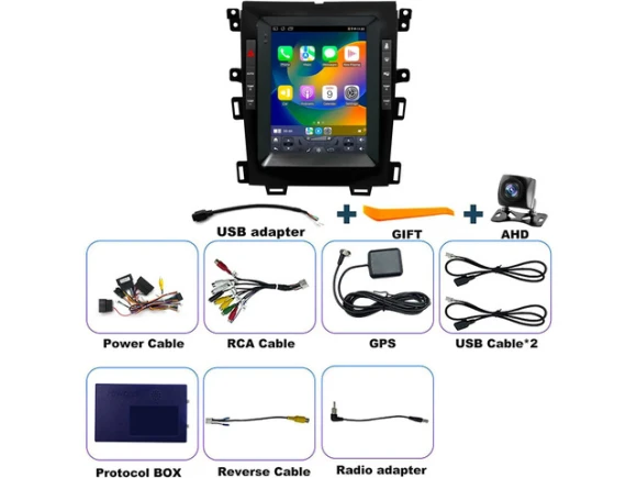 9.7-Inch Car Stereo for Ford Edge (2011–2014) — Car Infotainment System, ilepo