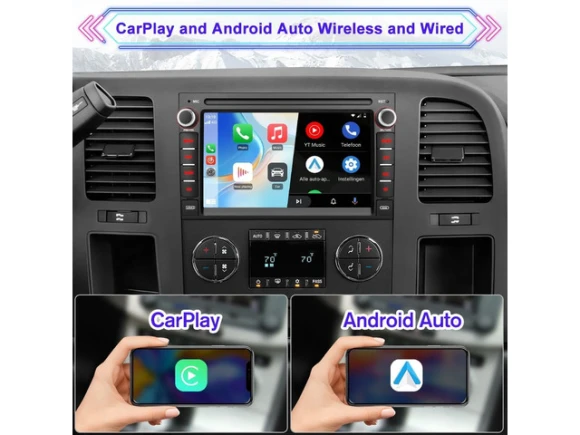 Car Stereo Radio for Chevy Silverado, Tahoe, GMC Sierra, and Yukon, 2007–2013 — Car Infotainment System, ilepo
