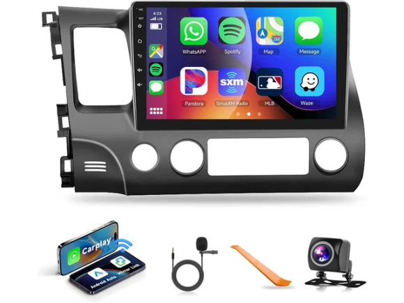 Car Stereo Radio for Honda Civic 2006–2011 — Car Infotainment System, Podofo