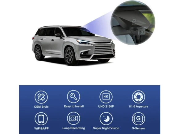 Dash Cam for Lexus TX — Dash Cam, Fitcamx