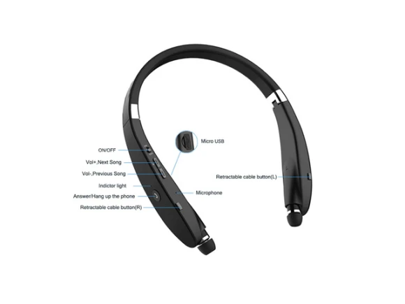 Bluetooth Headset with Carry Case — Wireless Earbuds, Generic Logic, Inc.
