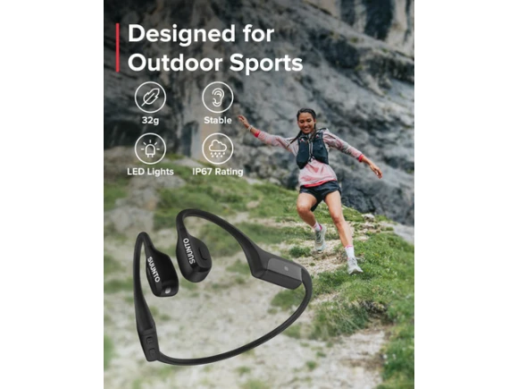 Open-Ear Bone-Conduction Headphones — Wireless Earbuds, Generic Logic, Inc.