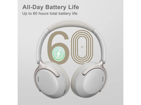 Over-ear headphones with case — Wireless Earbuds, Generic Logic, Inc.