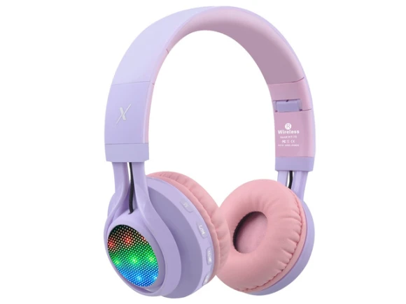 Kids Bluetooth Headphones, Purple — Wireless Earbuds, Generic Logic, Inc.