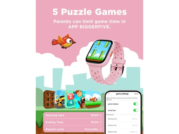 Kids Smartwatch, Pink — Kids Smart Watch, Generic Logic, Inc.