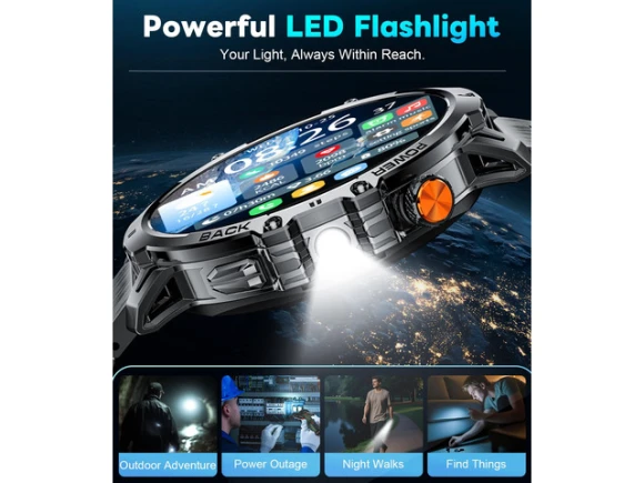 Smartwatch, Brown, 2 Bands — Smart Watch, Generic Logic, Inc.