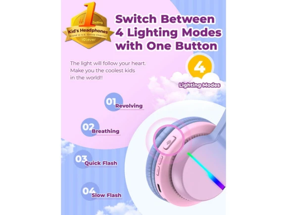 Kids Bluetooth headphones — Wireless Earbuds, Generic Logic, Inc.