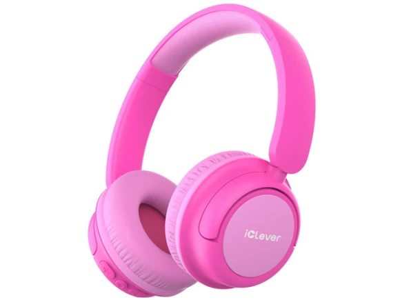 Kids Bluetooth Headphones, Bright Pink — Wireless Earbuds, Generic Logic, Inc.