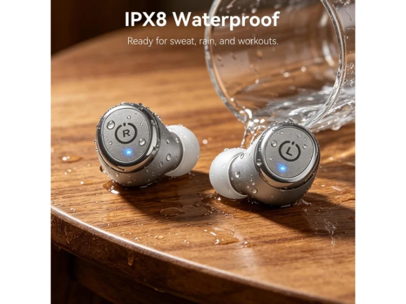 Wireless Earbuds, Gray — Wireless Earbuds, Generic Logic, Inc.