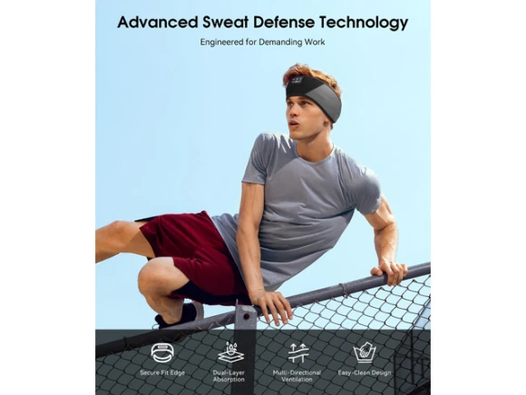 Bluetooth sleep headphones headband — Wireless Earbuds, Generic Logic, Inc.