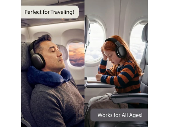 Over-ear Bluetooth headphones — Wireless Earbuds, Generic Logic, Inc.