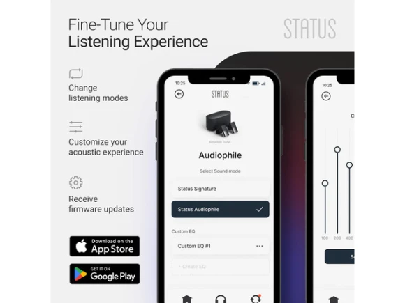 Wireless earbuds, Black — Wireless Earbuds, Between