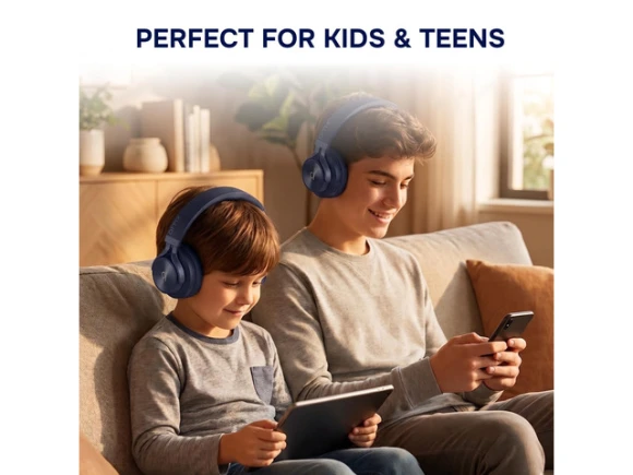 Wireless Headphones for Kids, Blue — Wireless Earbuds, Generic Logic, Inc.