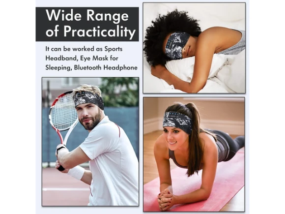 Headband-Style Wireless Sleep Headphones — Wireless Earbuds, Generic Logic, Inc.