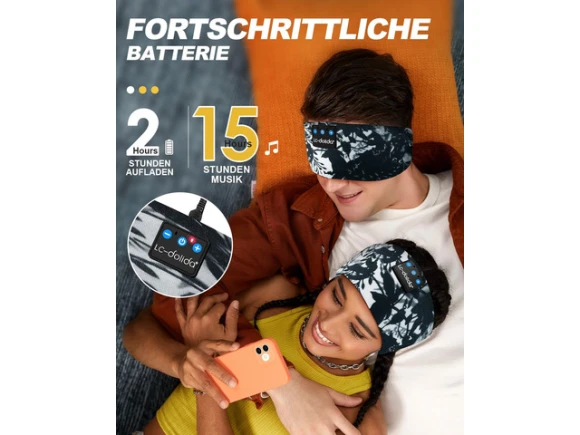 Headband-Style Wireless Sleep Headphones — Wireless Earbuds, Generic Logic, Inc.