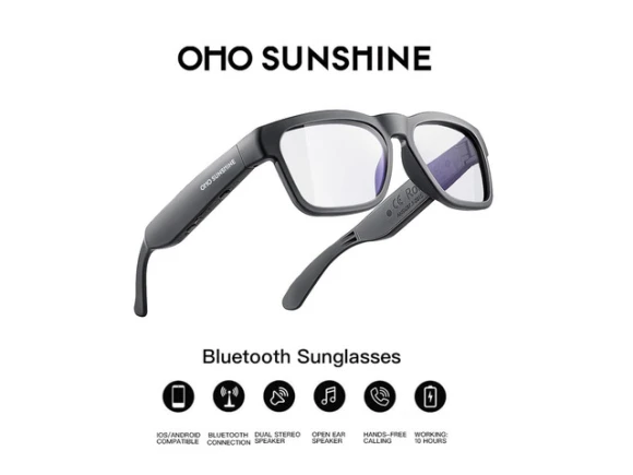 Open-ear Bluetooth Smart Glasses — Smart Glasses, Generic Logic, Inc.