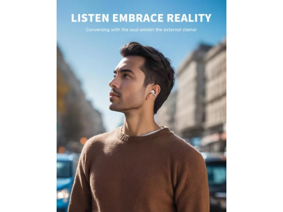 Open-Ear Clip-On Wireless Earbuds — Wireless Earbuds, Generic Logic, Inc.