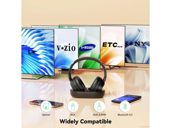 Wireless TV Headphones — Wireless Earbuds, Generic Logic, Inc.