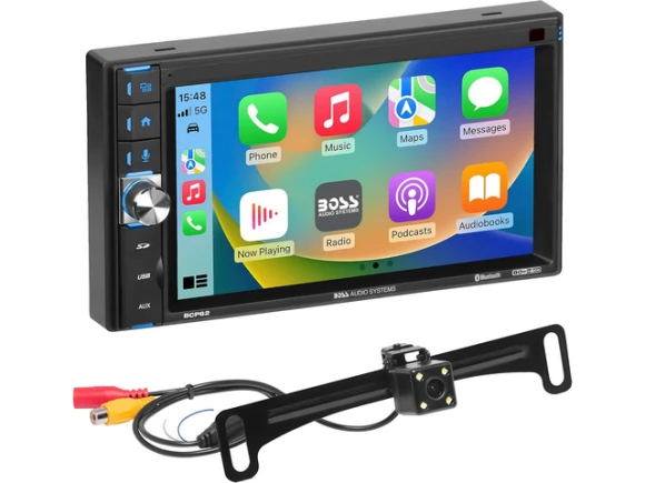 6.2-Inch Car Stereo with Capacitive Touchscreen — Car Infotainment System, BOSS AUDIO SYSTEMS
