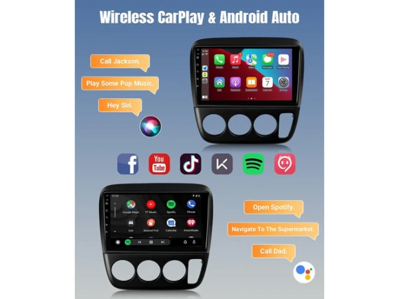 9-Inch Car Stereo Radio for Honda CRV — Car Infotainment System, Naifay