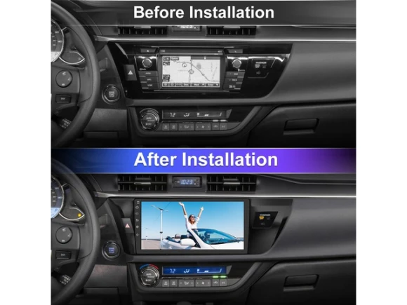 Car Radio for Toyota Corolla 2014, 2015, and 2016 — Car Infotainment System, ilepo