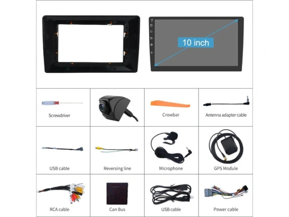 Car Radio Stereo — Car Infotainment System, AWESAFE