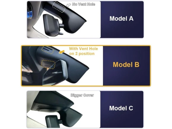 Dash Camera, Model B, for BMW 3 Series and 4 Series — Dash Cam, Fitcamx