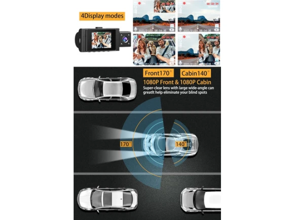 Dual Dash Camera — Dash Cam, ilepo
