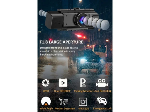 Dual Dash Camera — Dash Cam, ilepo