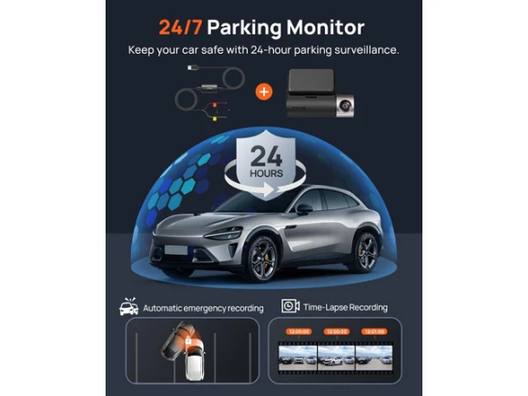 Front and Rear Car Dash Camera — Dash Cam, 70mai