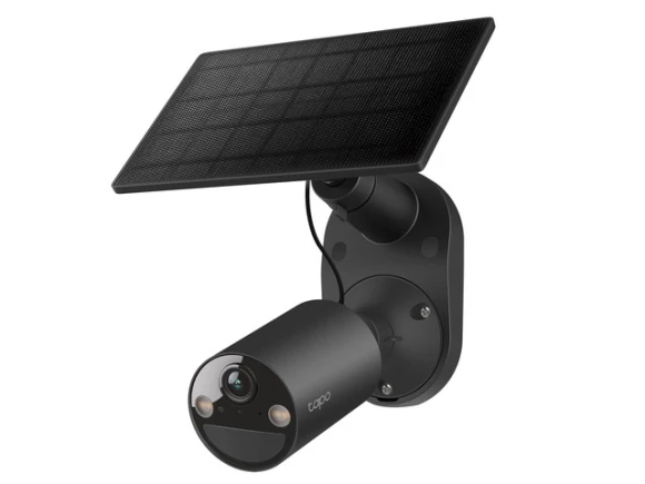 Outdoor Wireless Security Camera with Solar Power — Security Camera, Tapo