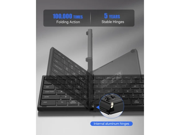 Wireless Foldable Bluetooth Keyboard — Bluetooth Keyboard, TECKNET