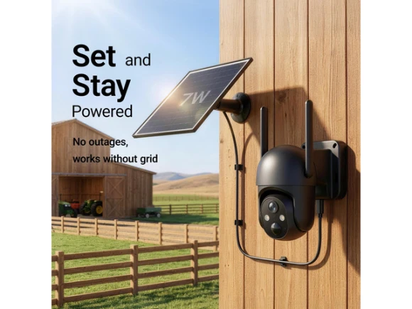 2K 4G LTE Cellular Security Camera — Security Camera, SEHMUA