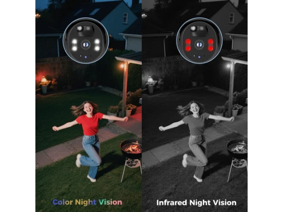 Cellular Security Camera with 32G SD & SIM Card — Security Camera, Hiseeu
