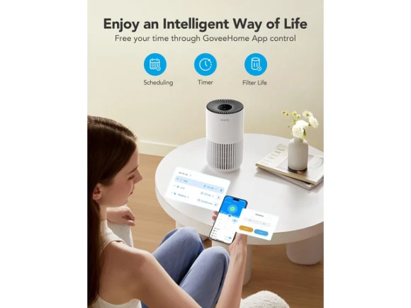White Air Purifier — Air Purifier, GoveeLife