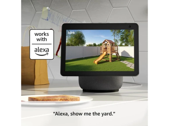 Wireless Smart Security Camera, 1 Camera System with Sync Module Core — Security Camera, Blink