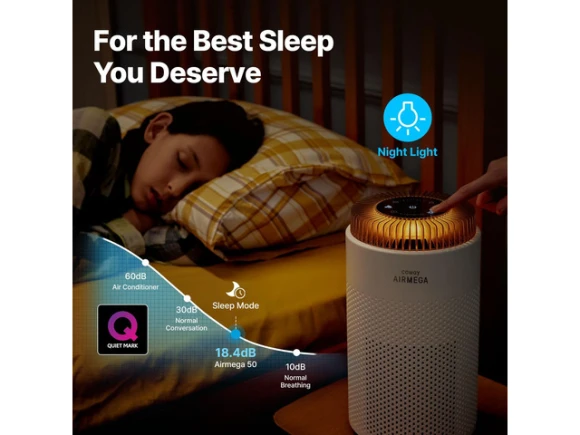 White HEPA Air Purifier — Air Purifier, Coway