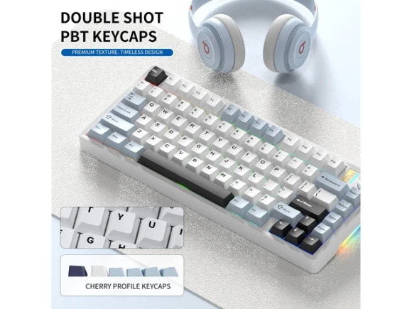 75% Mechanical Keyboard — Bluetooth Keyboard, 7KEYS