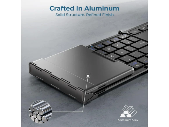Foldable Bluetooth Keyboard with Touchpad — Bluetooth Keyboard, iClever