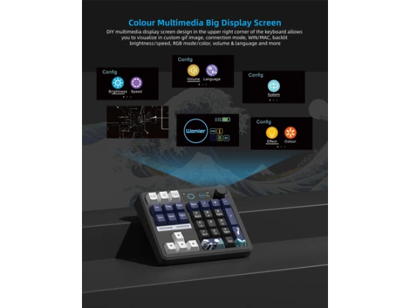 Mechanical Numeric Keypad — Bluetooth Keyboard, Womier