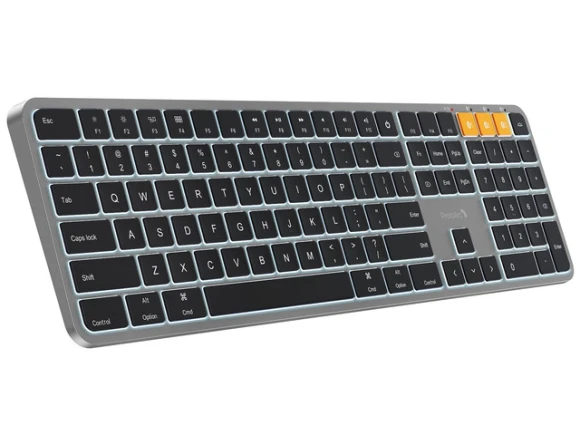 Wireless Keyboard with Numeric Keypad — Bluetooth Keyboard, ProtoArc