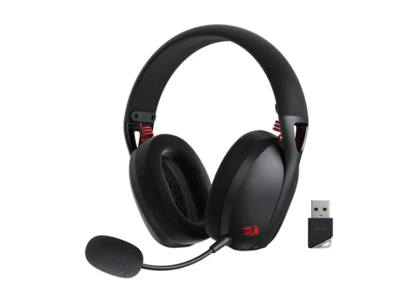 Wireless Gaming Headset, Black — Wireless Earbuds, Redragon