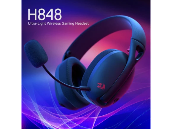 Wireless Gaming Headset, Black — Wireless Earbuds, Redragon