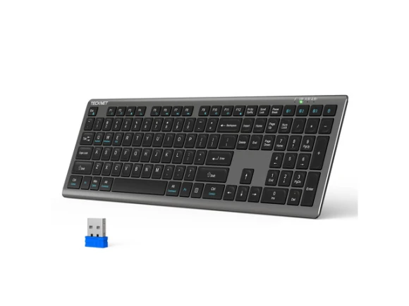 Wireless Keyboard — Bluetooth Keyboard, TECKNET