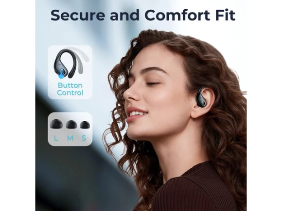 Matte Black In-Ear Wireless Earbuds — Wireless Earbuds, occiam