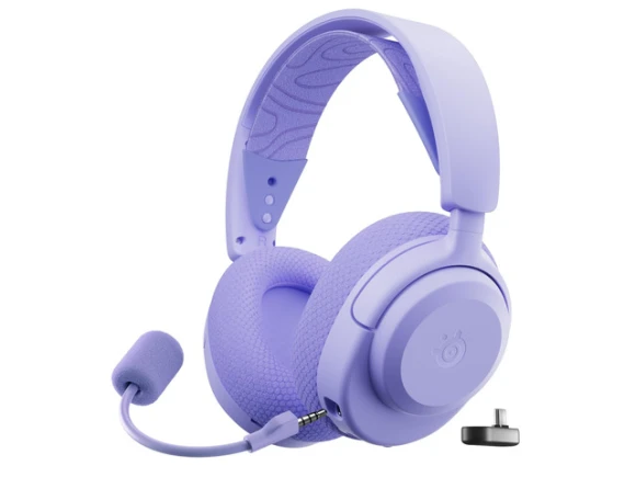 Lavender Wireless Gaming Headset — Wireless Earbuds, SteelSeries