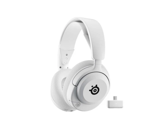 White Wireless Gaming Headset — Wireless Earbuds, SteelSeries