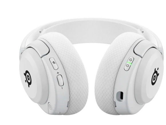 White Wireless Gaming Headset — Wireless Earbuds, SteelSeries