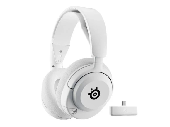 Wireless Gaming Headset, White — Wireless Earbuds, SteelSeries